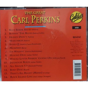 Cd The Great Carl Perkins, Blue Suede Shoes, 1994 Cd The Great Carl Perkins, Blue Suede Shoes, 1994