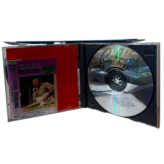 Cd The Great Carl Perkins, Blue Suede Shoes, 1994 Cd The Great Carl Perkins, Blue Suede Shoes, 1994