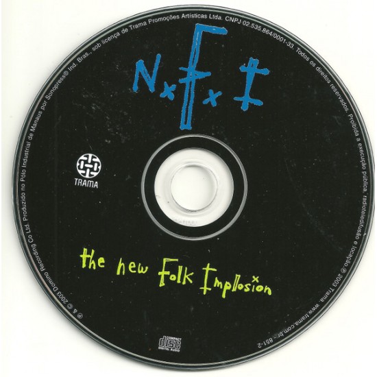 Cd The New Folk Implosion, 2003 Cd The New Folk Implosion, 2003