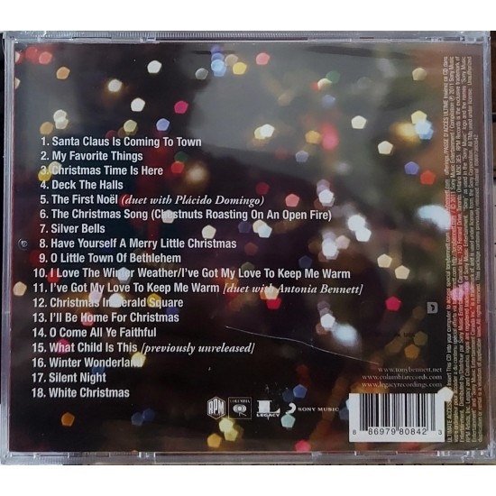Cd Tony Bennett, The Classic Christmas Album - Lacrado