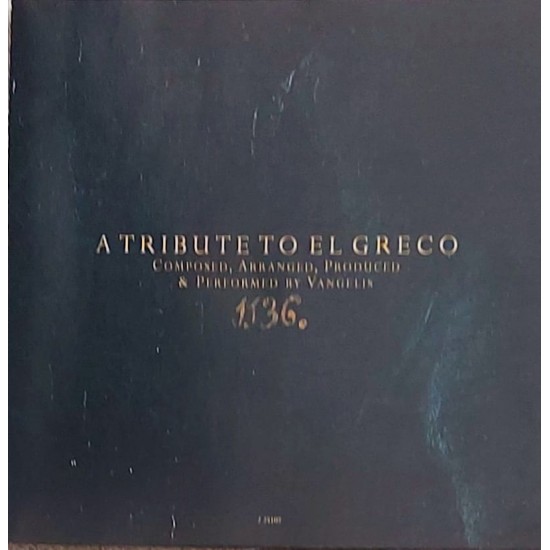 Cd Vangelis, A Tribute To El Greco, Importado Canadá, 1998 Cd Vangelis, A Tribute To El Greco, Importado Canadá, 1998