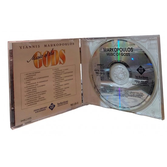 Cd Yiannis Markopoulos, Music Of The Gods, Importado Grécia, 1991