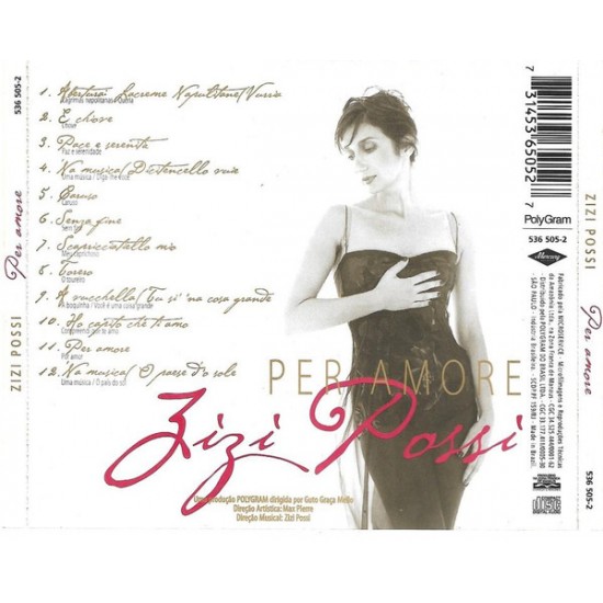 Cd Zizi Possi, Per Amore