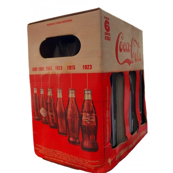 Coca Cola Celebrando Uma História de Felicidade, 6 Garrafas Históricas + 2 Soltas Coca Cola Celebrando Uma História de Felicidade, 6 Garrafas Históricas + 2 Soltas