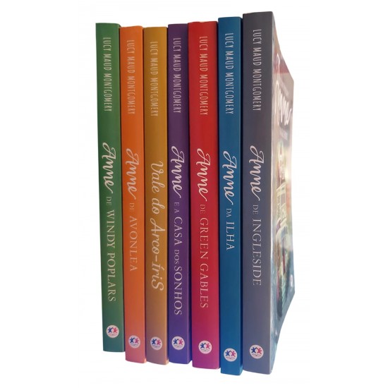 Coleção 7 Livros, Anne, Lucy Maud Montgomery, Ciranda Cultural Coleção 7 Livros, Anne, Lucy Maud Montgomery, Ciranda Cultural