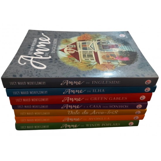 Coleção 7 Livros, Anne, Lucy Maud Montgomery, Ciranda Cultural Coleção 7 Livros, Anne, Lucy Maud Montgomery, Ciranda Cultural