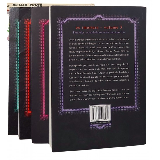 Coleção Os Imortais 4 Livros, Chama Negra, Estrela da Noite, Infinito, Terra de Sombras, Alyson Noel Coleção Os Imortais 4 Livros, Chama Negra, Estrela da Noite, Infinito, Terra de Sombras, Alyson Noel