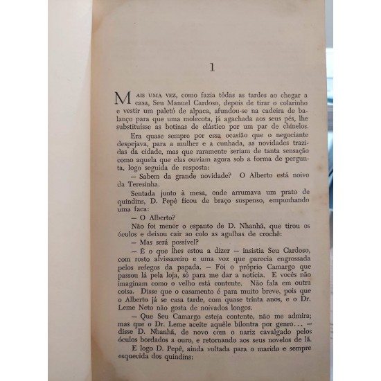 De Pai a Filho, Gastão Cruls, Edição de 1954, José Olympio Editora De Pai a Filho, Gastão Cruls, Edição de 1954, José Olympio Editora