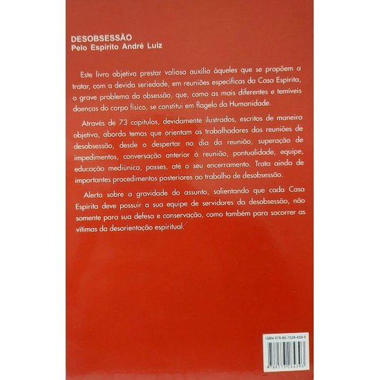 Desobsessão, Francisco Cândido Xavier, Pelo Espírito André Luiz Desobsessão, Francisco Cândido Xavier, Pelo Espírito André Luiz