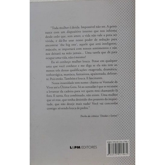 Doidas e Santas, Martha Medeiros, Editora LPM