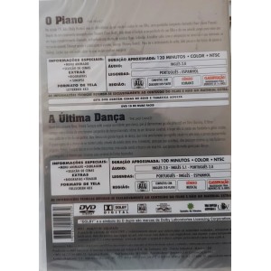 Dvd 2 Super Filmes, O Piano, A Última Dança, Dirty Dancing