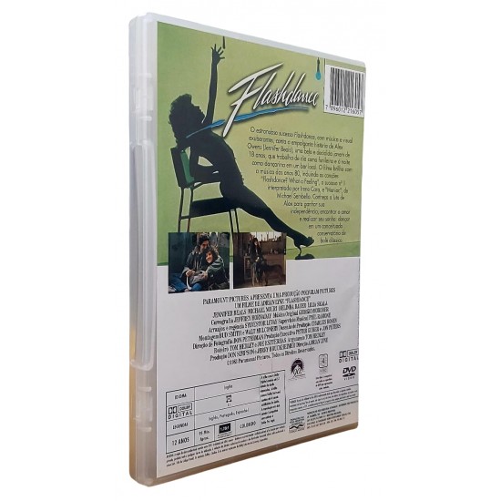 Dvd Flashdance, Jennifer Beals, Paramount Collection Dvd Flashdance, Jennifer Beals, Paramount Collection