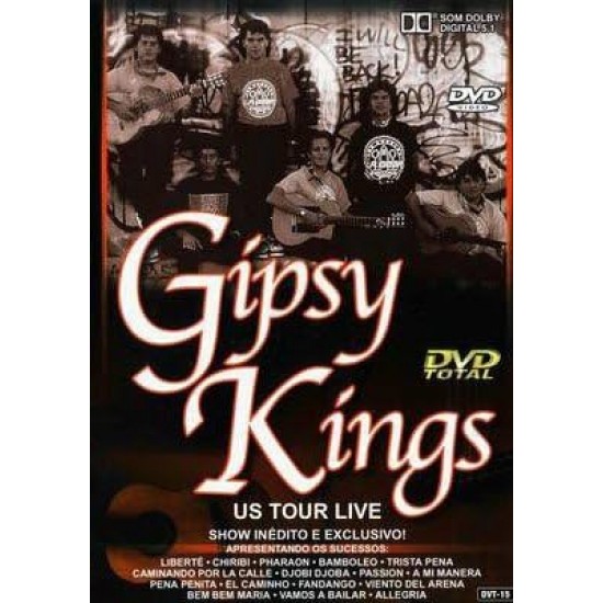 Dvd Gipsy Kings, US Tour Live Dvd Gipsy Kings, US Tour Live