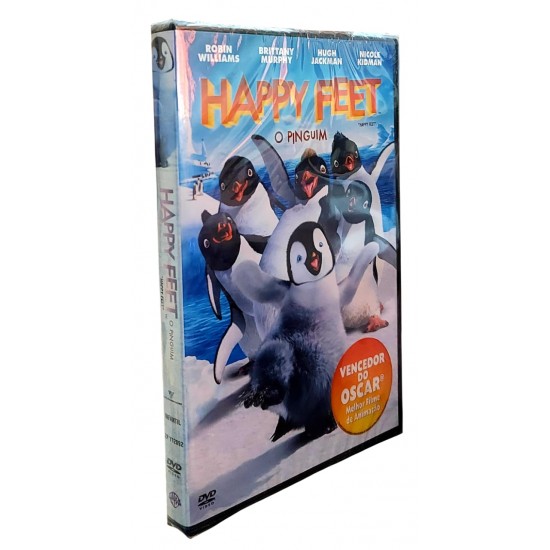 Dvd Happy Feet, O Pinguim, Robbie Williams, Brittany Murphy Dvd Happy Feet, O Pinguim, Robbie Williams, Brittany Murphy