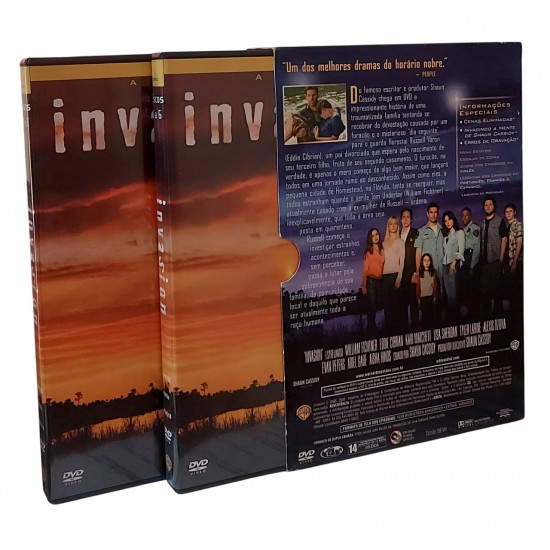 Dvd Invasion, A Série Completa, 6 Dvds - Impecável Dvd Invasion, A Série Completa, 6 Dvds - Impecável