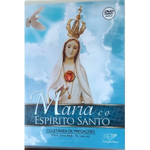 Dvd Maria e o Espírito Santo, Coletânea de Pregações, Monsenhor Jonas Abib, Padre Leo