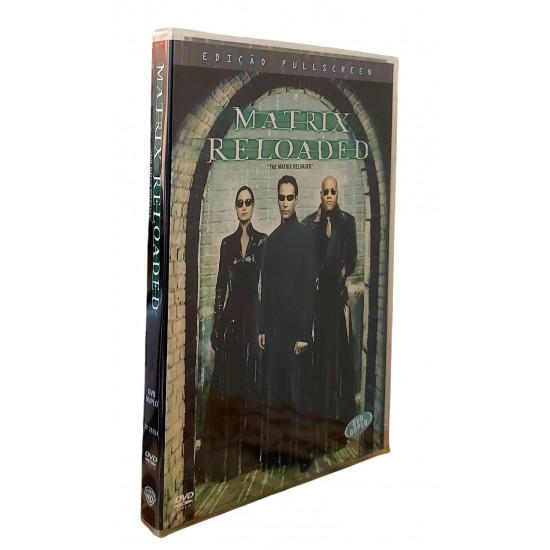 Dvd Matrix Reloaded, Edição Fullscreen, Duplo, Lacrado Dvd Matrix Reloaded, Edição Fullscreen, Duplo, Lacrado