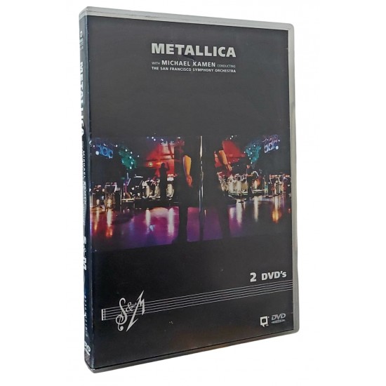 Dvd Metallica, S & M, com Michael Kamen Conducting The San Francisco Symphony Orchestra Dvd Metallica, S & M, com Michael Kamen Conducting The San Francisco Symphony Orchestra