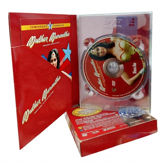 Dvd Mulher Maravilha, 1a Temporada Completa. 5 Dvds Dvd Mulher Maravilha, 1a Temporada Completa. 5 Dvds
