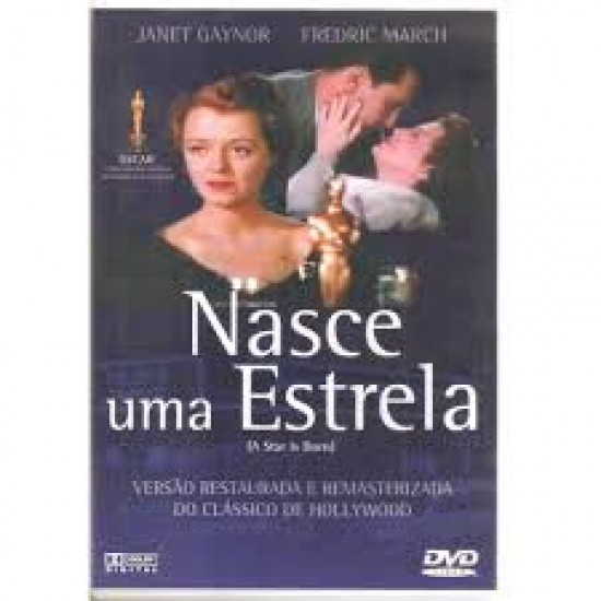Dvd Nasce Uma Estrela, Janet Gaynor, Frederich March Dvd Nasce Uma Estrela, Janet Gaynor, Frederich March