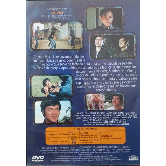 Dvd O Dragão Chinês, Bruce Lee