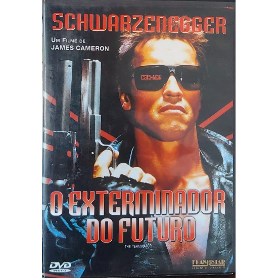 Dvd O Exterminador do Futuro, Schwarzenegger, Um filme de James Cameron Dvd O Exterminador do Futuro, Schwarzenegger, Um filme de James Cameron