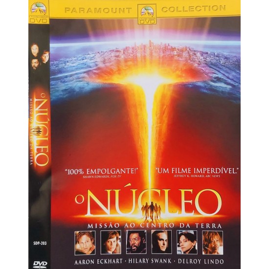 Dvd O Núcleo, Missão Ao Centro da Terra Dvd O Núcleo, Missão Ao Centro da Terra