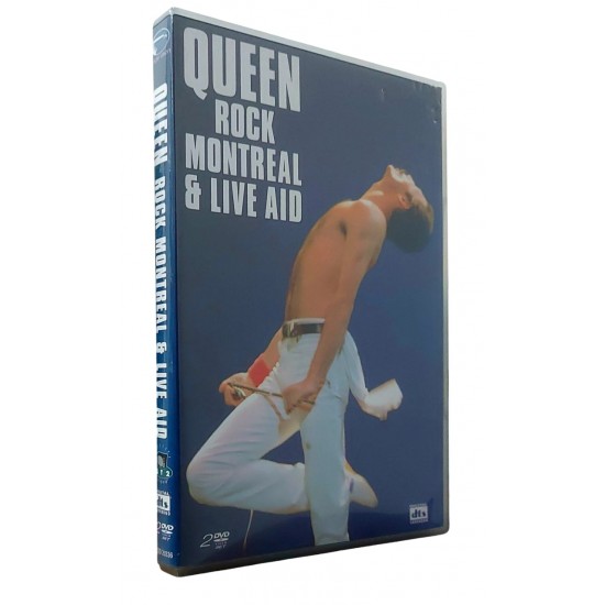 Dvd Queen, Rock Montreal & Live Aid, 2 Discos Dvd Queen, Rock Montreal & Live Aid, 2 Discos