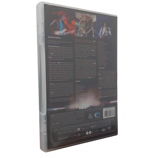 Dvd Queen, Rock Montreal & Live Aid, 2 Discos Dvd Queen, Rock Montreal & Live Aid, 2 Discos