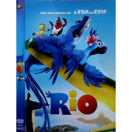 Dvd Rio, dos Criadores de A Era do Gelo Dvd Rio, dos Criadores de A Era do Gelo
