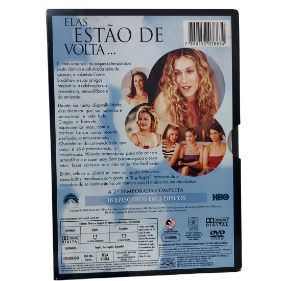Dvd Sex And The City, A Temporada 2 Completa