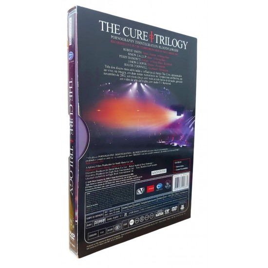 Dvd The Cure, Trilogy. Live In Berlin, Duplo Dvd The Cure, Trilogy. Live In Berlin, Duplo
