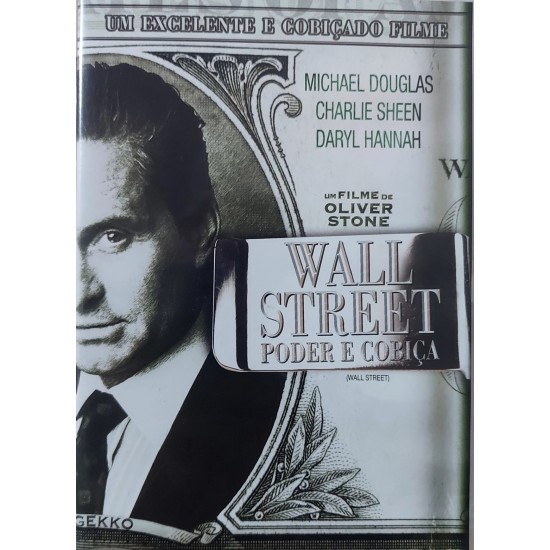 Dvd Wall Street, Poder e Cobiça, Michael Douglas, Charlie Sheen, Daryl Hannah Dvd Wall Street, Poder e Cobiça, Michael Douglas, Charlie Sheen, Daryl Hannah