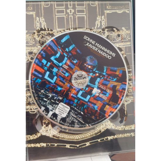 Dvd Xavier Naidoo Wettsingen In Schwetzingen MTV Unplugged, Importado USA