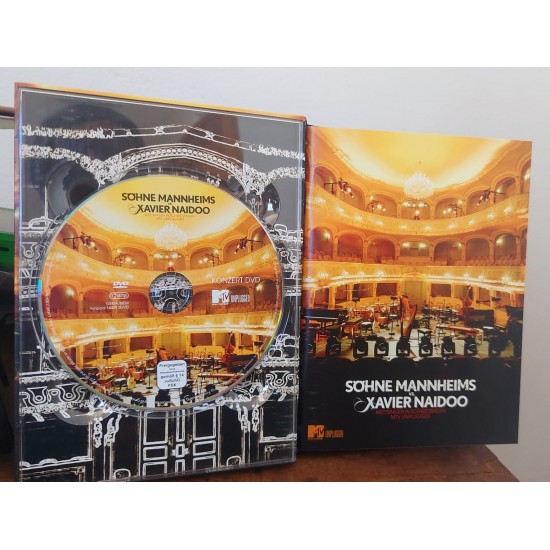 Dvd Xavier Naidoo Wettsingen In Schwetzingen MTV Unplugged, Importado USA
