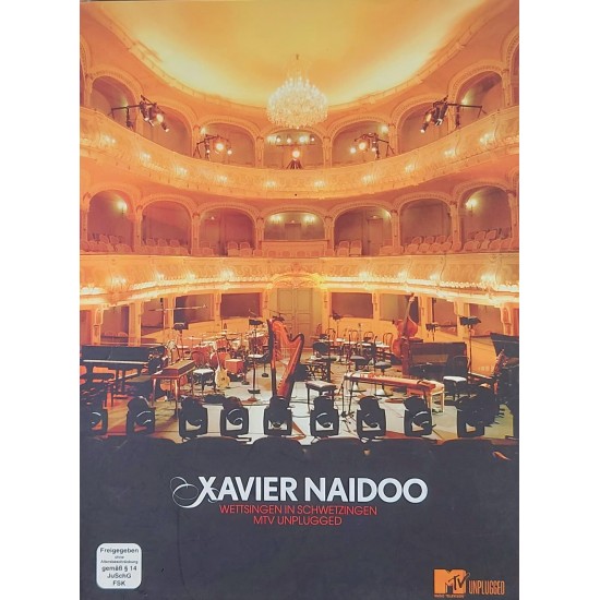 Dvd Xavier Naidoo Wettsingen In Schwetzingen MTV Unplugged, Importado USA