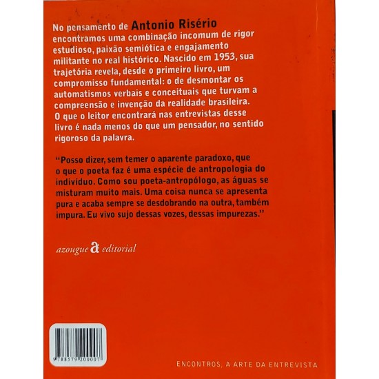 Encontros, Antonio Risério, Francisco Bosco Encontros, Antonio Risério, Francisco Bosco