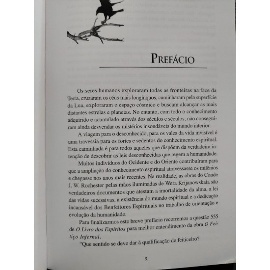 Feitiço Infernal, J. W. Rochester, Psicografado por Wera Krijanowskaia Feitiço Infernal, J. W. Rochester, Psicografado por Wera Krijanowskaia