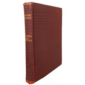 História dos Hebreus, Flávio Josefo. Volume 9, Tradução Brasileira do Padre Vicente Pedroso