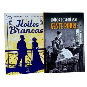 Kit 2 Livros de Fiodor Dostoievski, Gente Pobre, Noites Brancas
