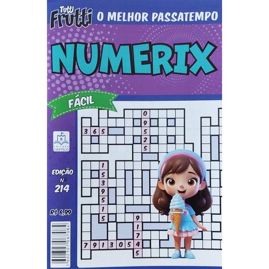 Kit 3 Caça Palavras, 1 Numerix + 1 Super Letrão + 1 Cripto Kit 3 Caça Palavras, 1 Numerix + 1 Super Letrão + 1 Cripto