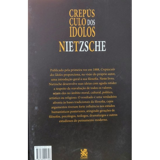 Kit 3 Livros de Nietzsche, Crepúsculo dos Ídolos, O Anticristo, Além do Bem e do Mal Kit 3 Livros de Nietzsche, Crepúsculo dos Ídolos, O Anticristo, Além do Bem e do Mal