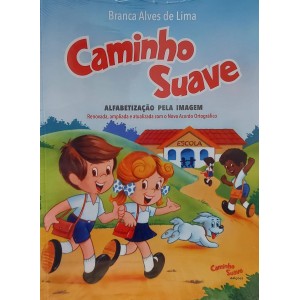 Kit Cartilha Caminho Suave + Caligrafia Caminho Suave + Livro de Colorir Caminho Suave + Baralhinho Didático da Cartilha Caminho Suave