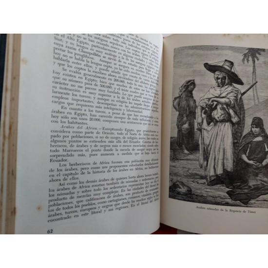 La Civilizacion de Los Arabes, Gustavo Le Bon. Editorial Arabigo, Argentina, Capa Dura, Edição 1947 La Civilizacion de Los Arabes, Gustavo Le Bon. Editorial Arabigo, Argentina, Capa Dura, Edição 1947