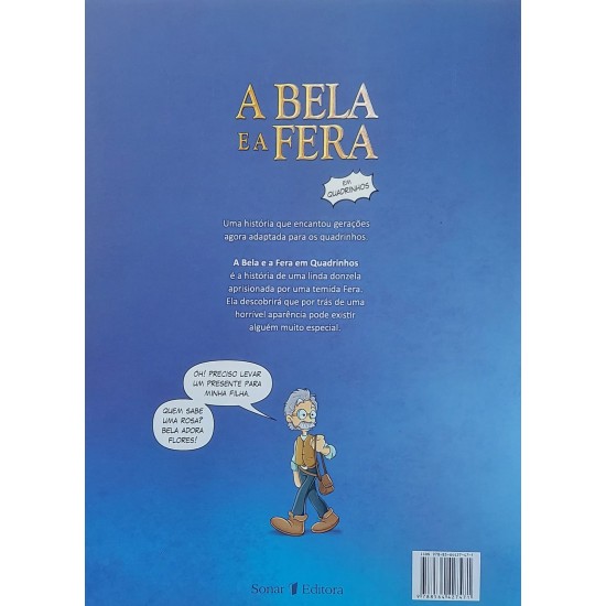 A Bela e a Fera Em Quadrinhos, Colorido A Bela e a Fera Em Quadrinhos, Colorido