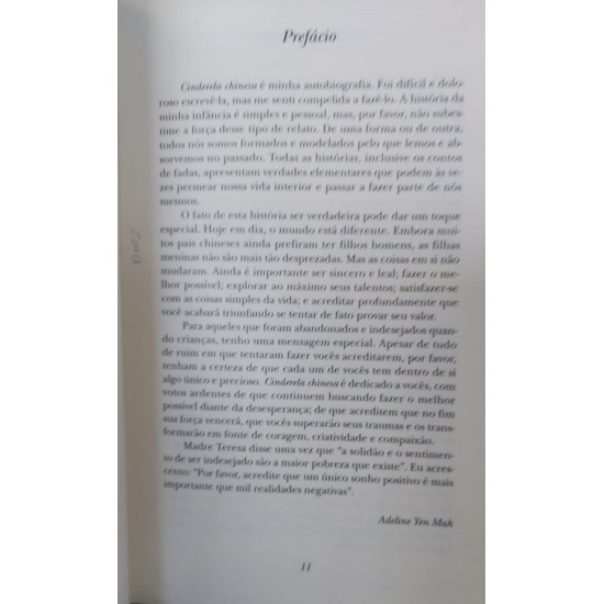 Cinderela Chinesa, A História Secreta de Uma Filha Renegada, Adeline Yen Mah - Frete Grátis Cinderela Chinesa, A História Secreta de Uma Filha Renegada, Adeline Yen Mah - Frete Grátis