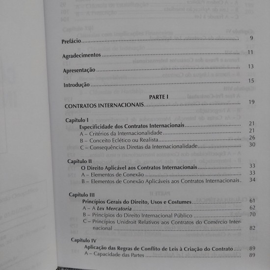 Contratos Internacionais, Luiz Olavo Baptista Contratos Internacionais, Luiz Olavo Baptista