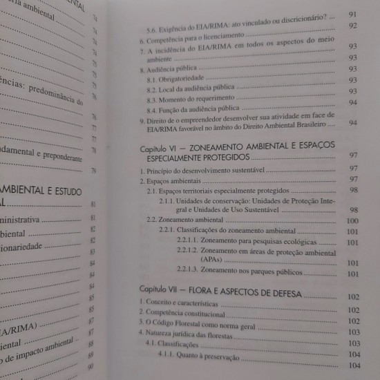 Curso de Direito Ambiental Brasileiro, Celso Antonio Pacheco Fiorillo, Editora Saraiva, 6ª Edição Ampliada Curso de Direito Ambiental Brasileiro, Celso Antonio Pacheco Fiorillo, Editora Saraiva, 6ª Edição Ampliada