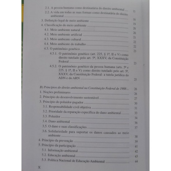 Curso de Direito Ambiental Brasileiro, Celso Antonio Pacheco Fiorillo, Editora Saraiva, 6ª Edição Ampliada Curso de Direito Ambiental Brasileiro, Celso Antonio Pacheco Fiorillo, Editora Saraiva, 6ª Edição Ampliada
