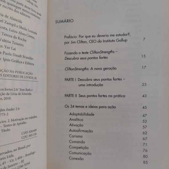 Descubra seus Pontos Fortes 2.0, Don Clifton Descubra seus Pontos Fortes 2.0, Don Clifton